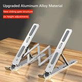 Portable & Foldable Aluminum Laptop Stand