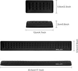 3M Gel Wrist Rest for Standing Desks, Accommodate Different Working Positions