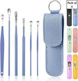6 Pcs Stainless Steel Earpick Wax Removal Kit