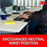 3M Gel Wrist Rest for Standing Desks, Accommodate Different Working Positions