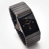 Black Jubile Ceramica Analogue Watch For Men - Black
