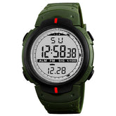 Green Rubber Digital Watch For Boys – Green