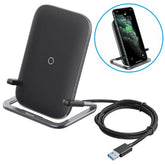 Baseus Rib Horizontal and Vertical Holder Wireless Charging 15W