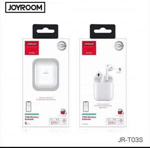 JOYROOM JR-NX2 T03S 2ND GEN Bilateral TWS Bluetooth Headset White