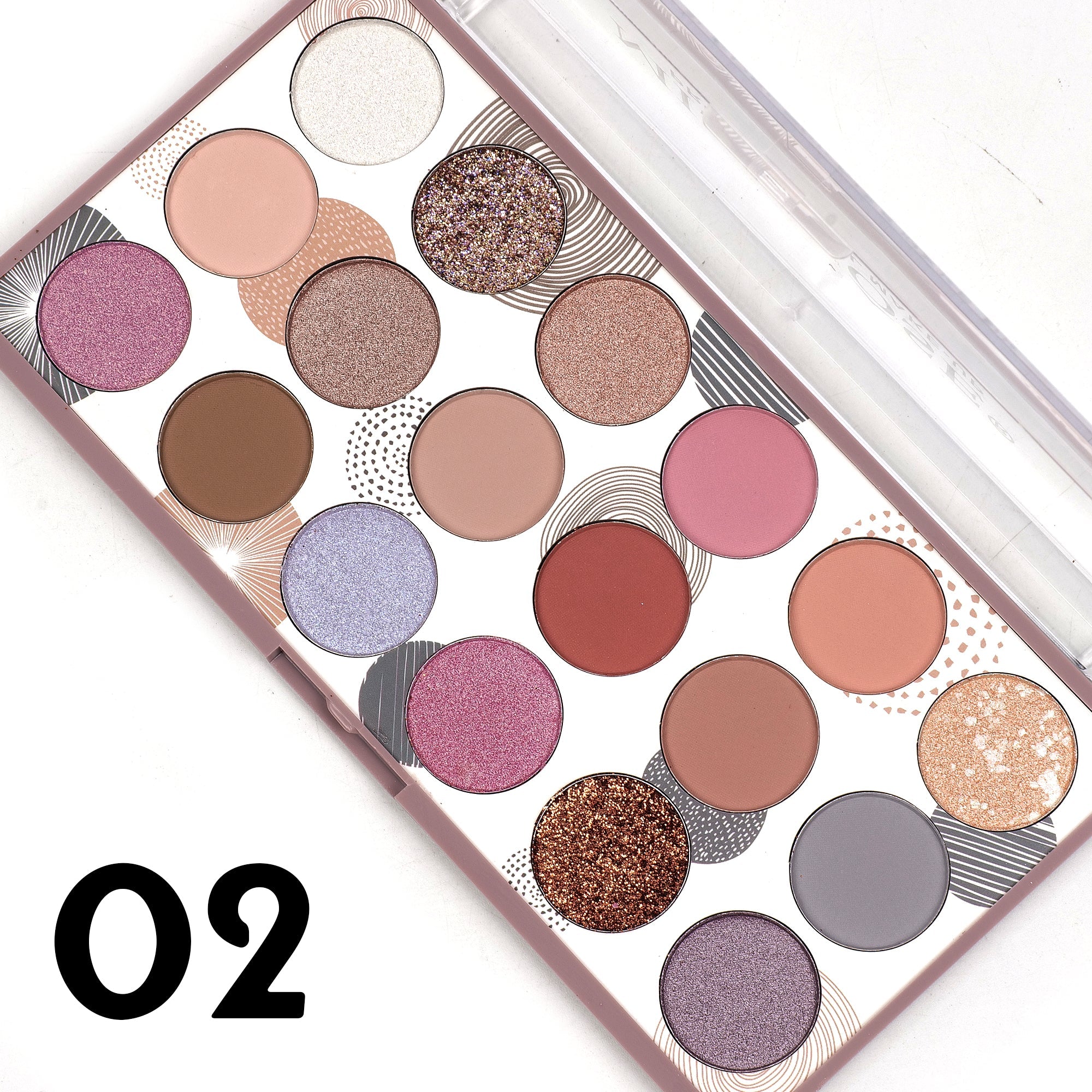 Miss Rose 18 in 1 color Eyeshadow Palette