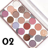 Miss Rose 18 in 1 color Eyeshadow Palette