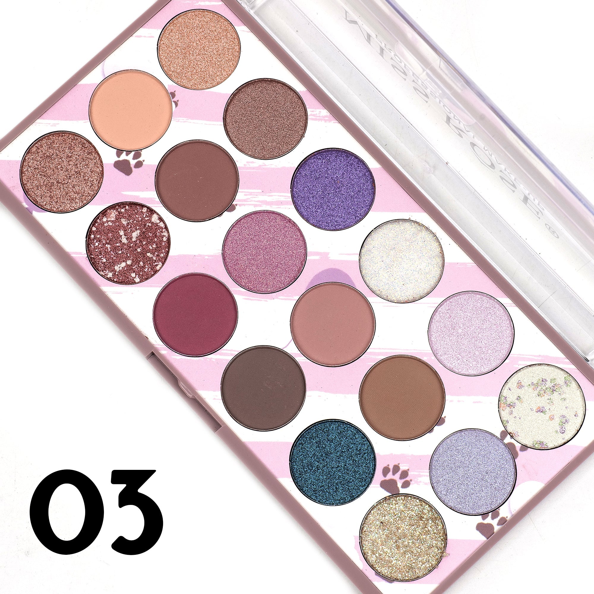 Miss Rose 18 in 1 color Eyeshadow Palette