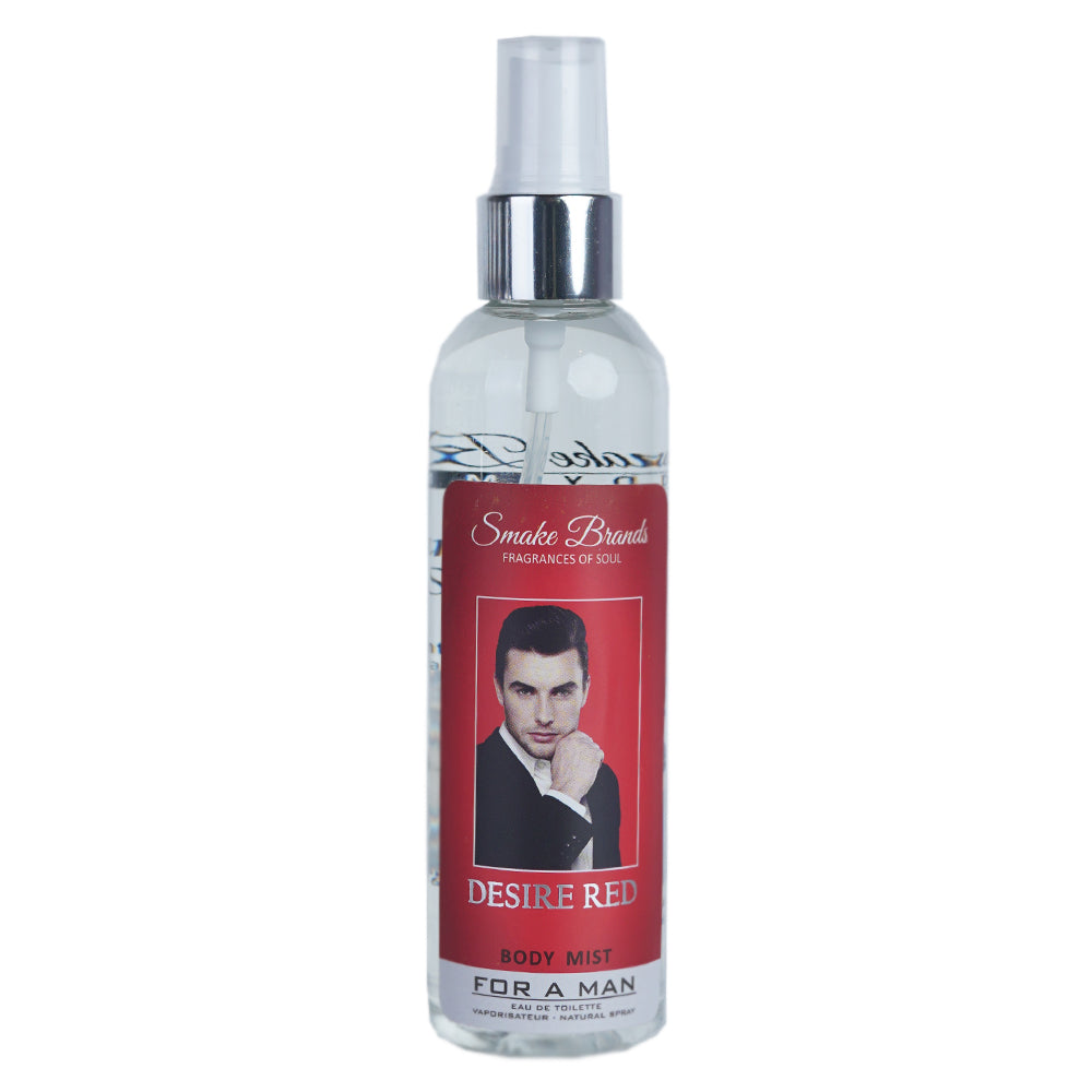 Pack of 2 - Smake Desire Blue & Red Body Mist Body Spray For Men & Women - 125 ml