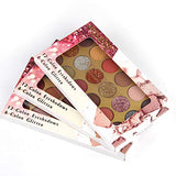 Miss Rose 12 Color Eyeshadow and 6 Color Glitter Palette - 18 Color