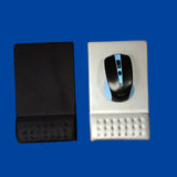 Memory Gel Mouse Pad with Wrist Support- Ergonomic Gel Silicone- Non-Slip rubberized Base