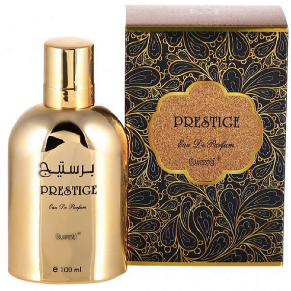 Surrati Perfume Spray Prestige Oud, Eau De Parfum For Unisex, 100 ml
