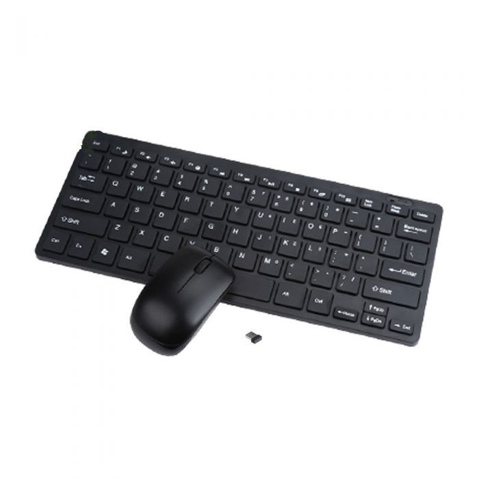 JEDEL WS6100 Ultra Slim Mini Wireless Keyboard Mouse set