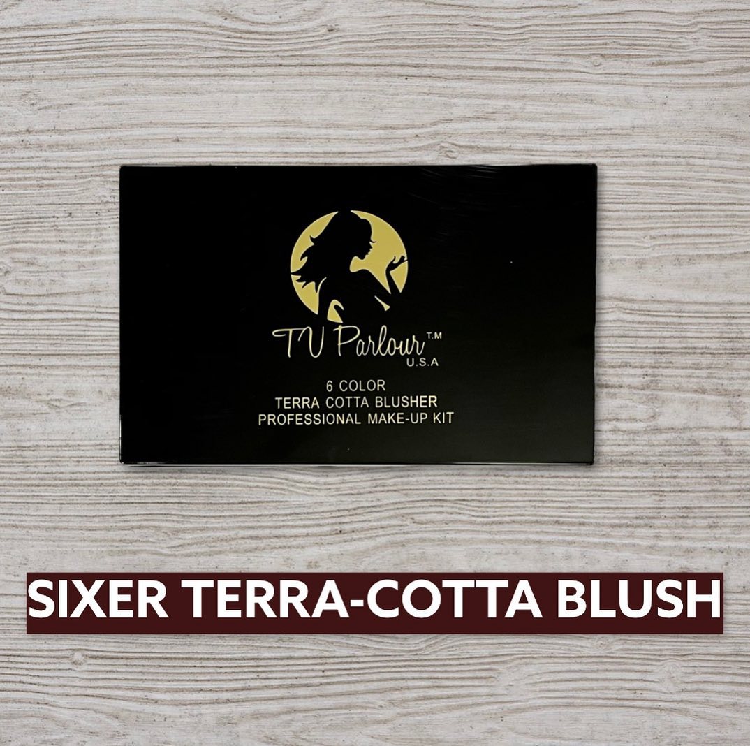 TV Parlour Terra Cotta Blusher Pallet - 6 Color