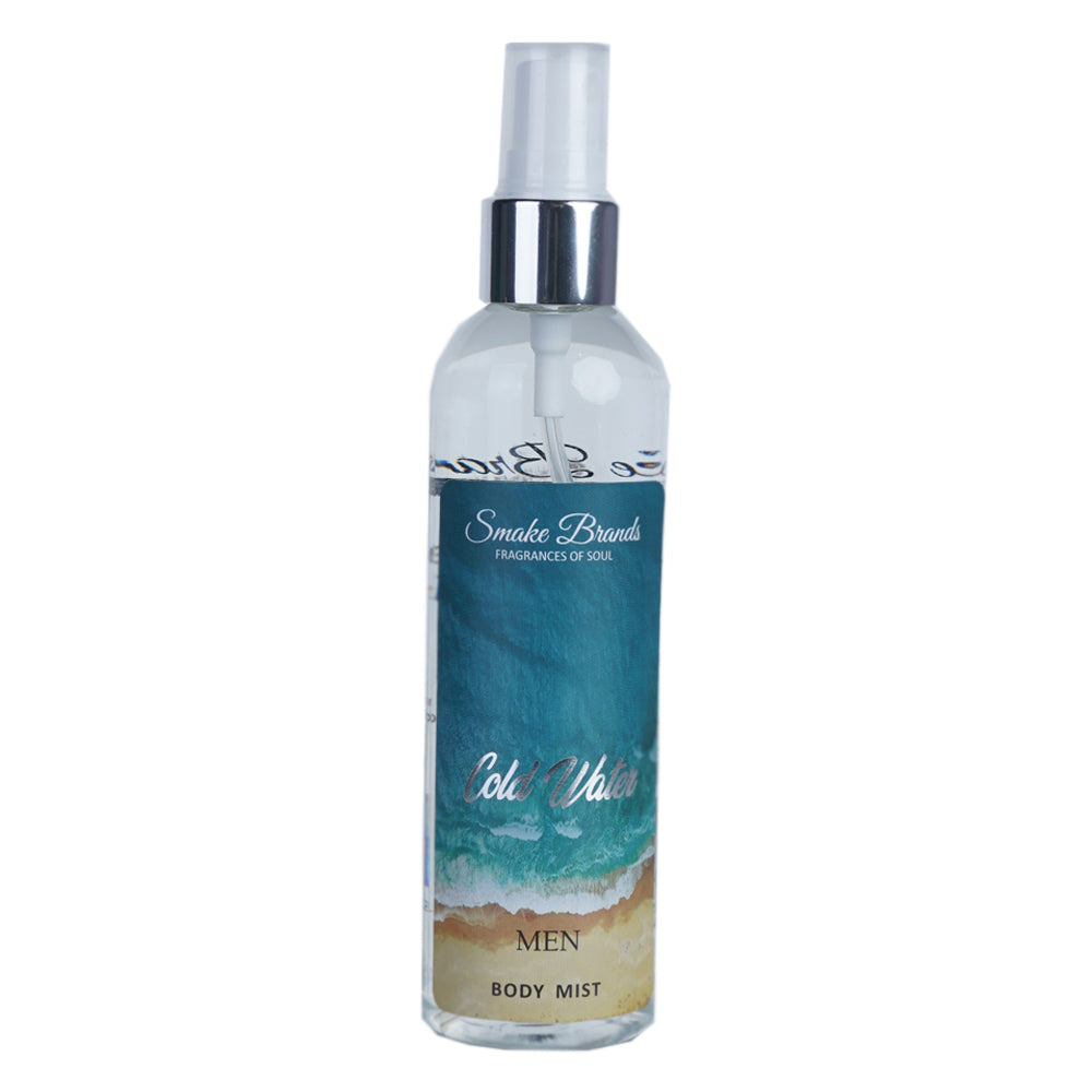 Pack of 2 - Smake Cold Water Mist Body Spray For Men & Women - 125 ml Each