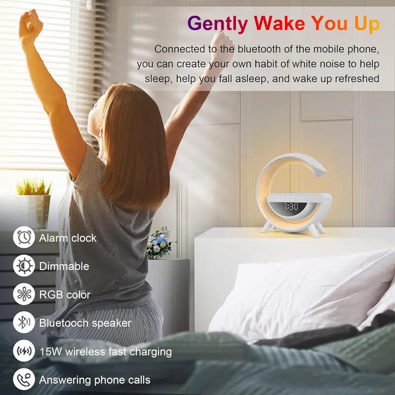 LED WIRELESS CHARGING SPEAKER BT-2307