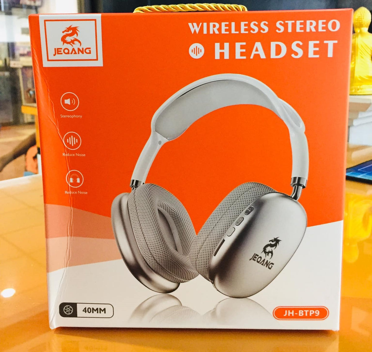 JEQANG JH-BTP9 Can TF+FM Bluetooth headset