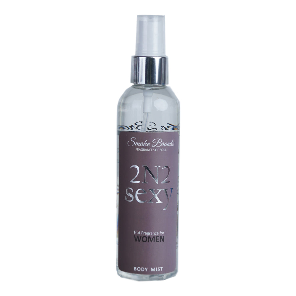 Pack of 2 - Smake 2N2 Body Mist Body Spray For Men & Women - 125 ml Each