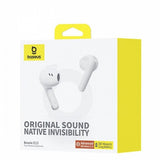 Baseus Bowie E13 True Wireless Earphones Moon White