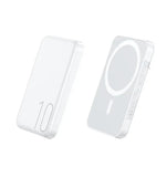 REMAX 10000mAh RPP-65 Usion Series PD 20W Magnetic Wireless Fast Charging Power Bank White