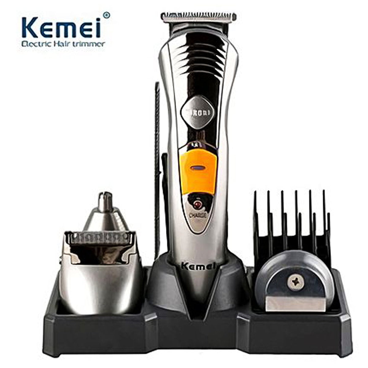 Kemei 7 in 1 Rechargeable Hair Clipper Shaver For Men - KM-580