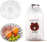 200 Pieces Transparent Food Storage Bags (Pack of Two)