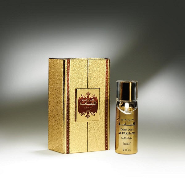 Surrati Spray Dehan Oudh Fakhama Perfume For Unisex - 55 ml