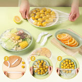 200 Pieces Transparent Food Storage Bags (Pack of Two)