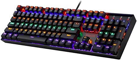 JEDEL KL89 Gaming Mechanical RGB Backlight Wired Keyboard