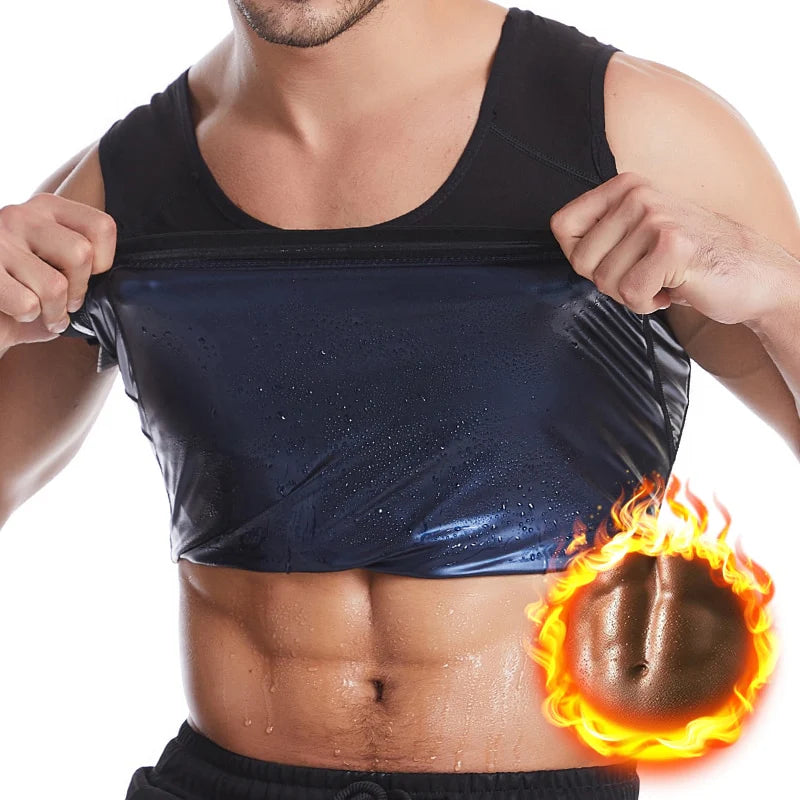 Body Sweat Shaper Waist Trainer Corsets Slimming Shirt For Men & Women
