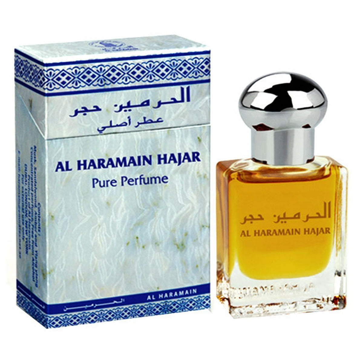 Al Haramain Hajar Arabic Perfume Attar For Unisex - 15 ml