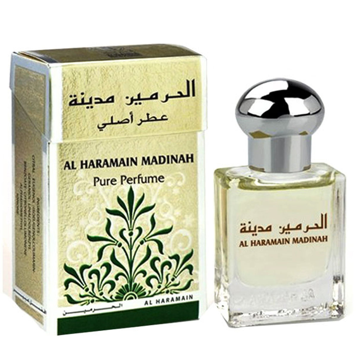 Al Haramain Madinah Arabic Perfume Attar For Unisex – 15 ml
