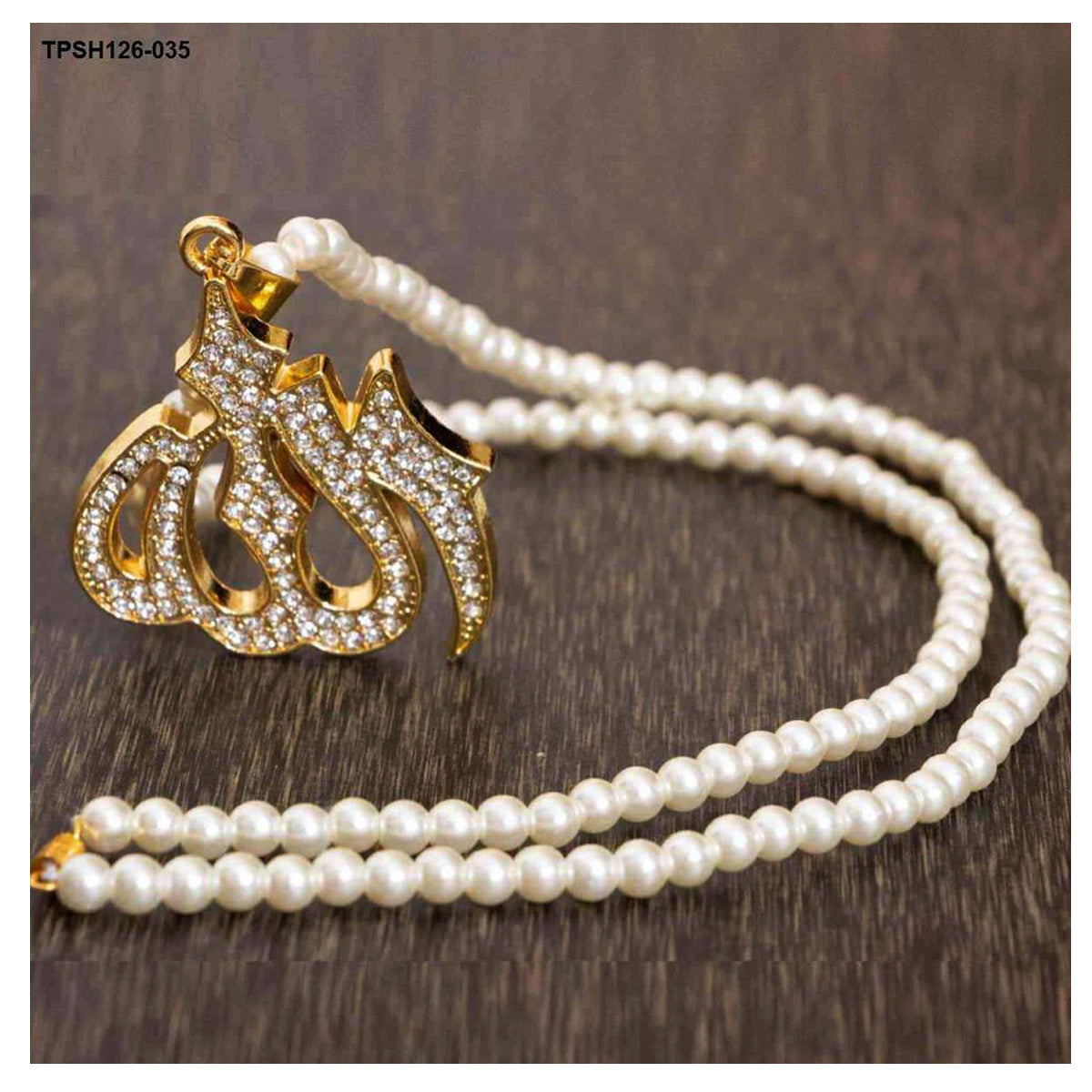ALLAH Pendant For Women - Golden