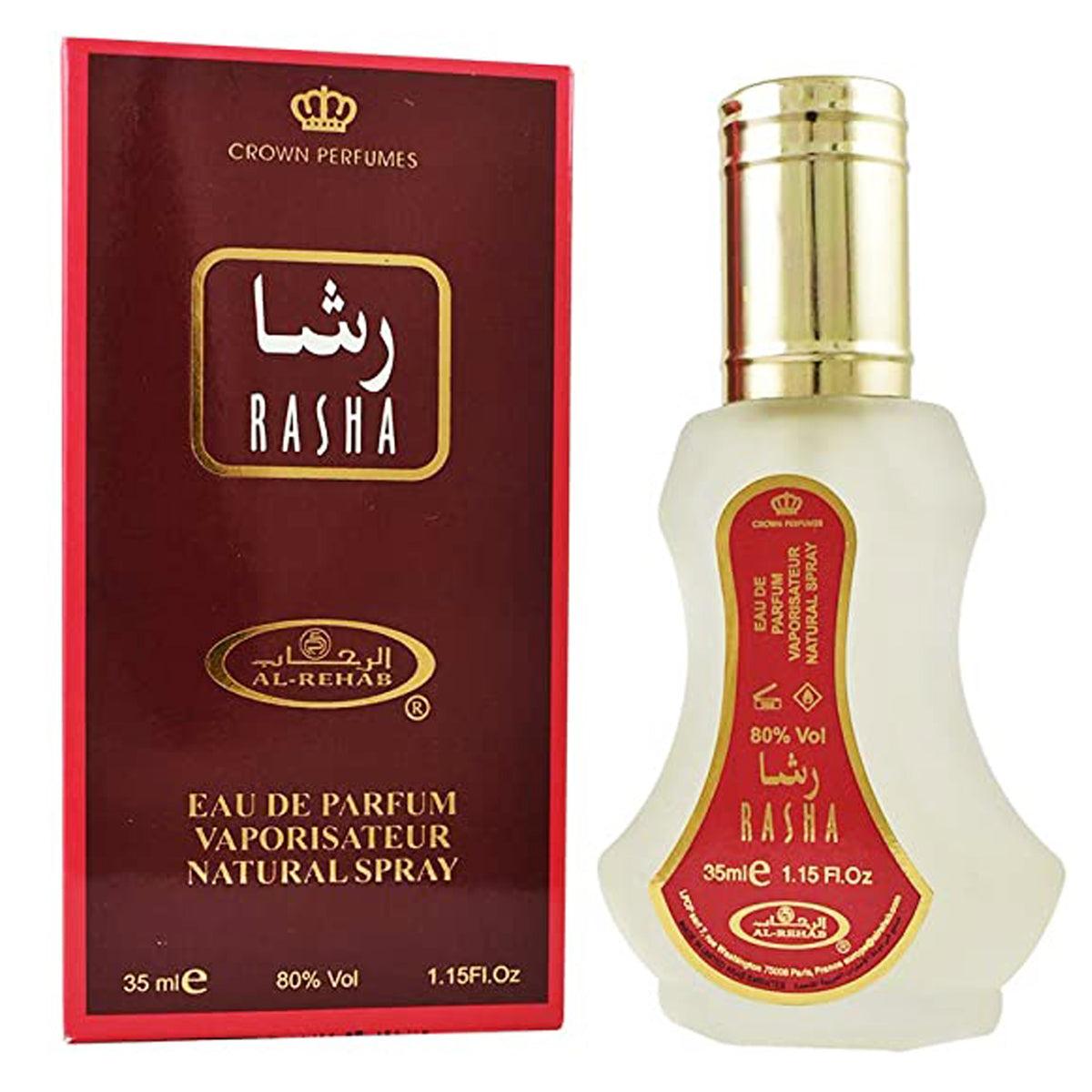 Al Rehab Rasha Perfume For Unisex - 35 ml