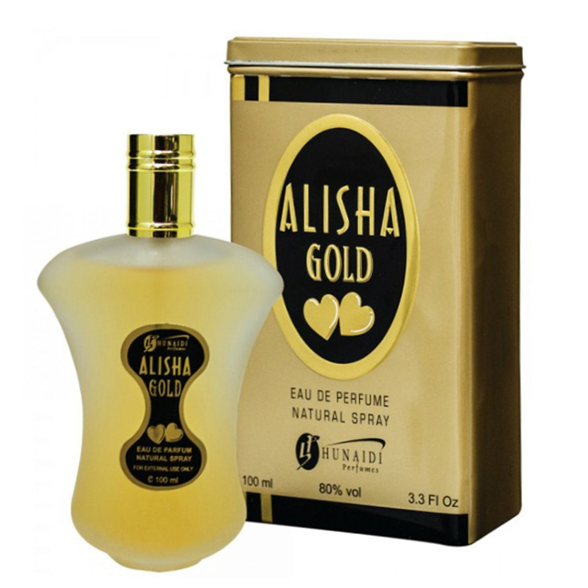 Hunaidi Alisha Gold Perfume For Men – 100 ml