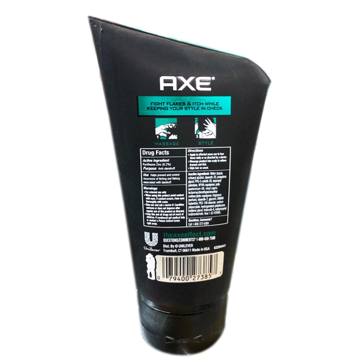 Pack of 2 - Axe Body Spray 150 ml & 90 Gram Anti Dandruff Styling Gel