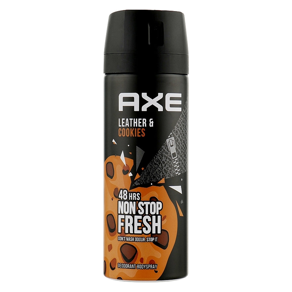 Axe Leather & Cookies Body Spray Deodorant For Men - 150 ml