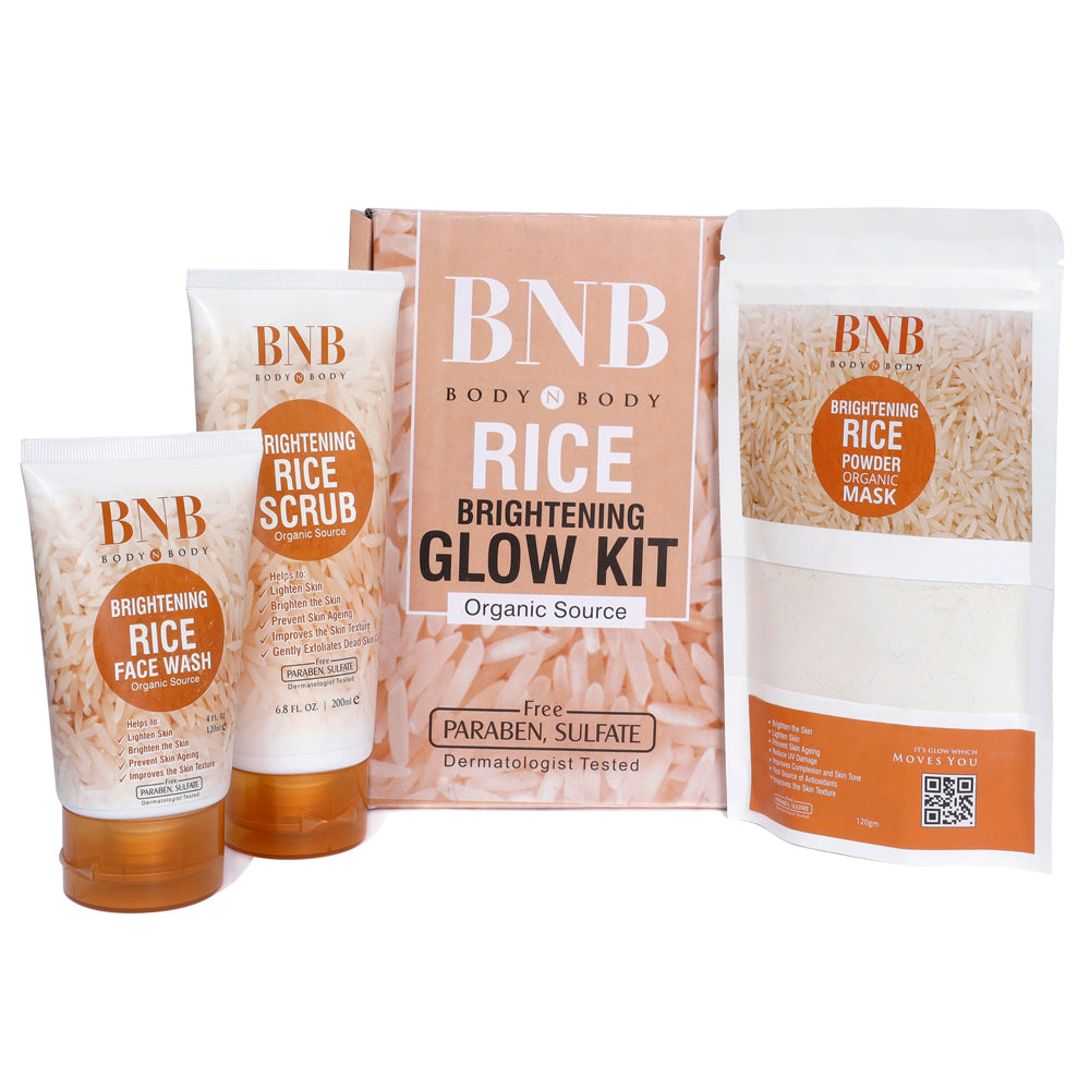 BNB Rice Extract Bright & Glow Kit