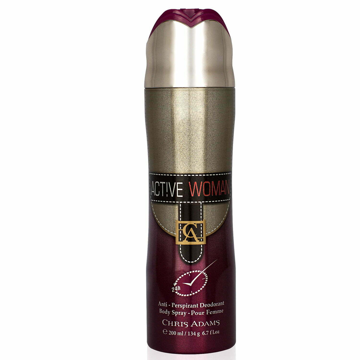 Chris Adams Active Woman Body Spray Deodorant For Women - 200 ml