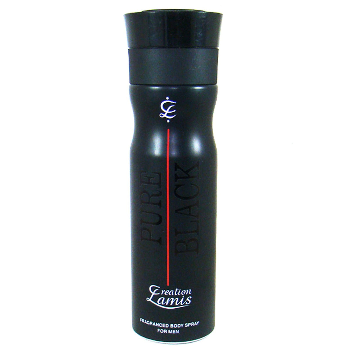 Creation Lamis Pure Black Body Spray Deodorant For Men - 200 ml