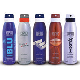 Pack of 5 - Opio Body Spray Deodorant For Men – 200 ml