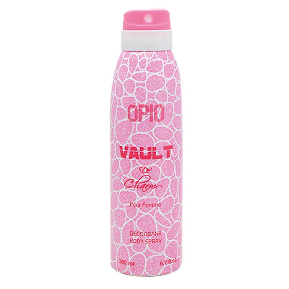Opio Vault de Charm Body Spray Deodorant For Women – 200 ml