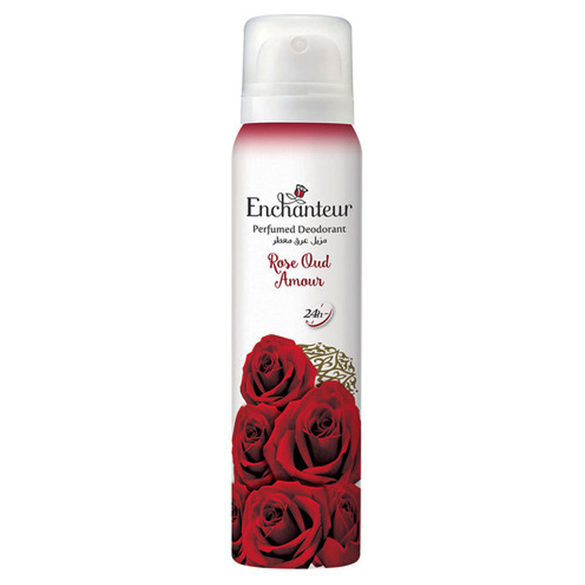 Enchanteur Rose Oud Body Spray Deodorant For Women - 150 ml