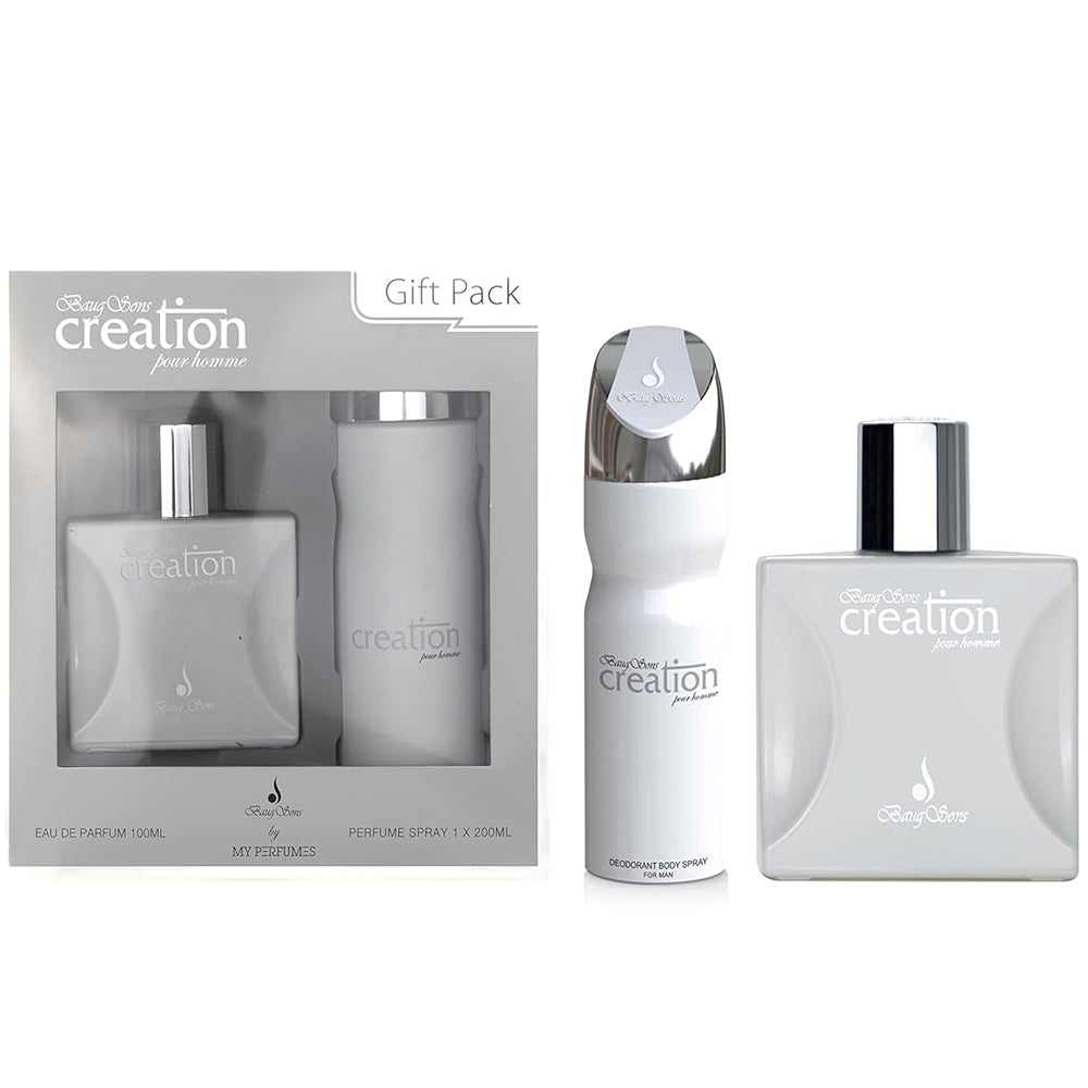 Baug Sons Creation Perfume Gift Set For Men – 100 ml & 200 ml