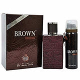 Fragrance World Brown Orchid Perfume For Men with Free Deodorant – 80 ml