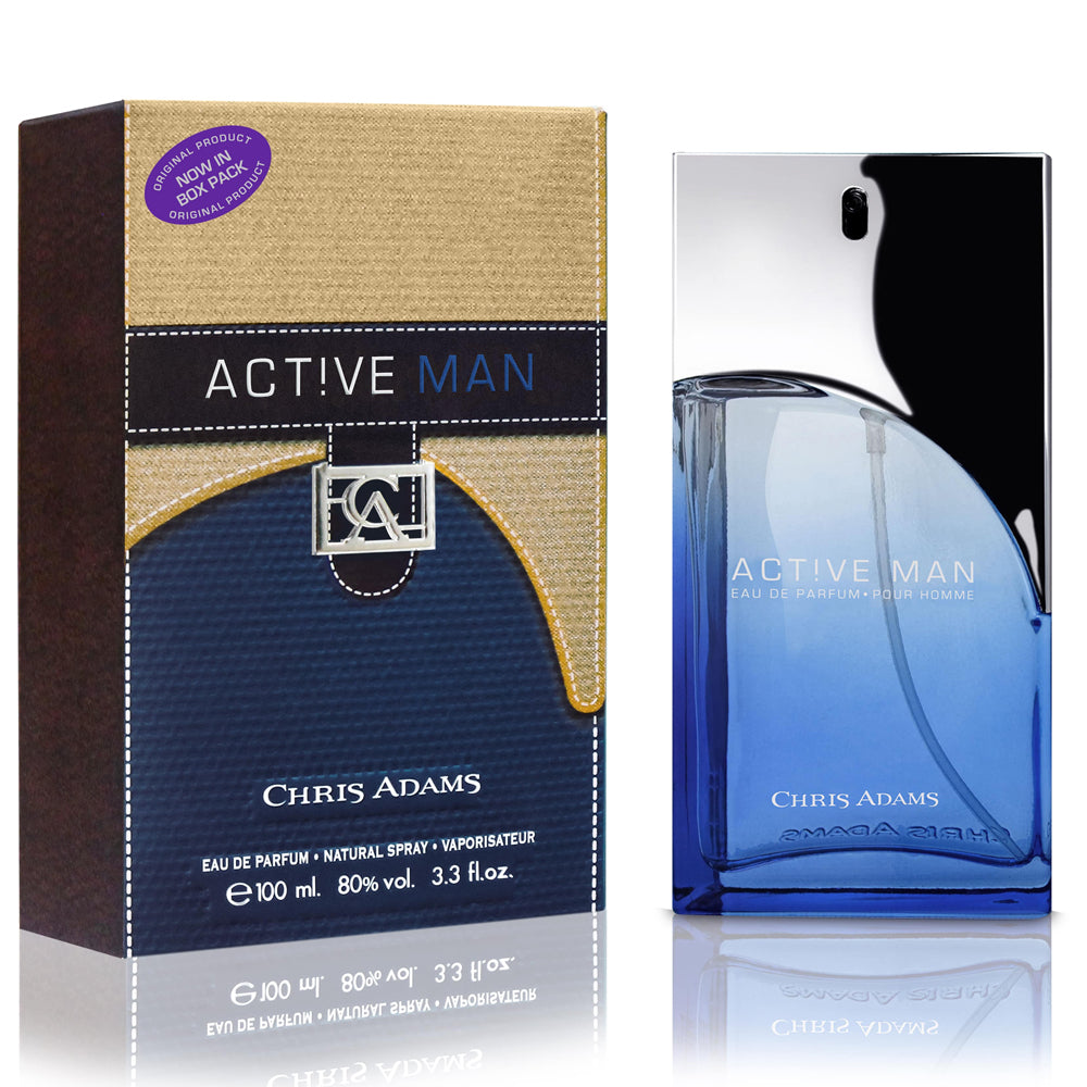 Chris Adams Active Man Perfume For Men - 100 ml