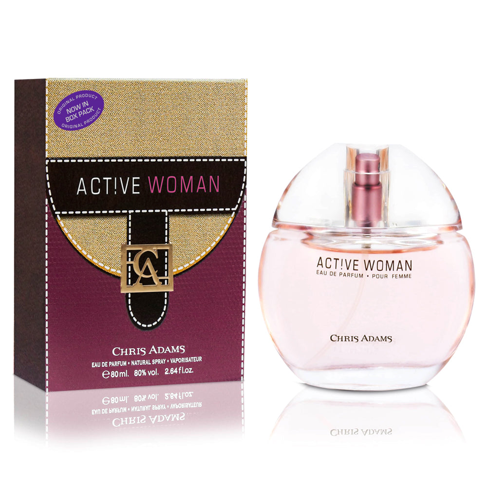 Chris Adams Active Woman Perfume For Women - 100 ml
