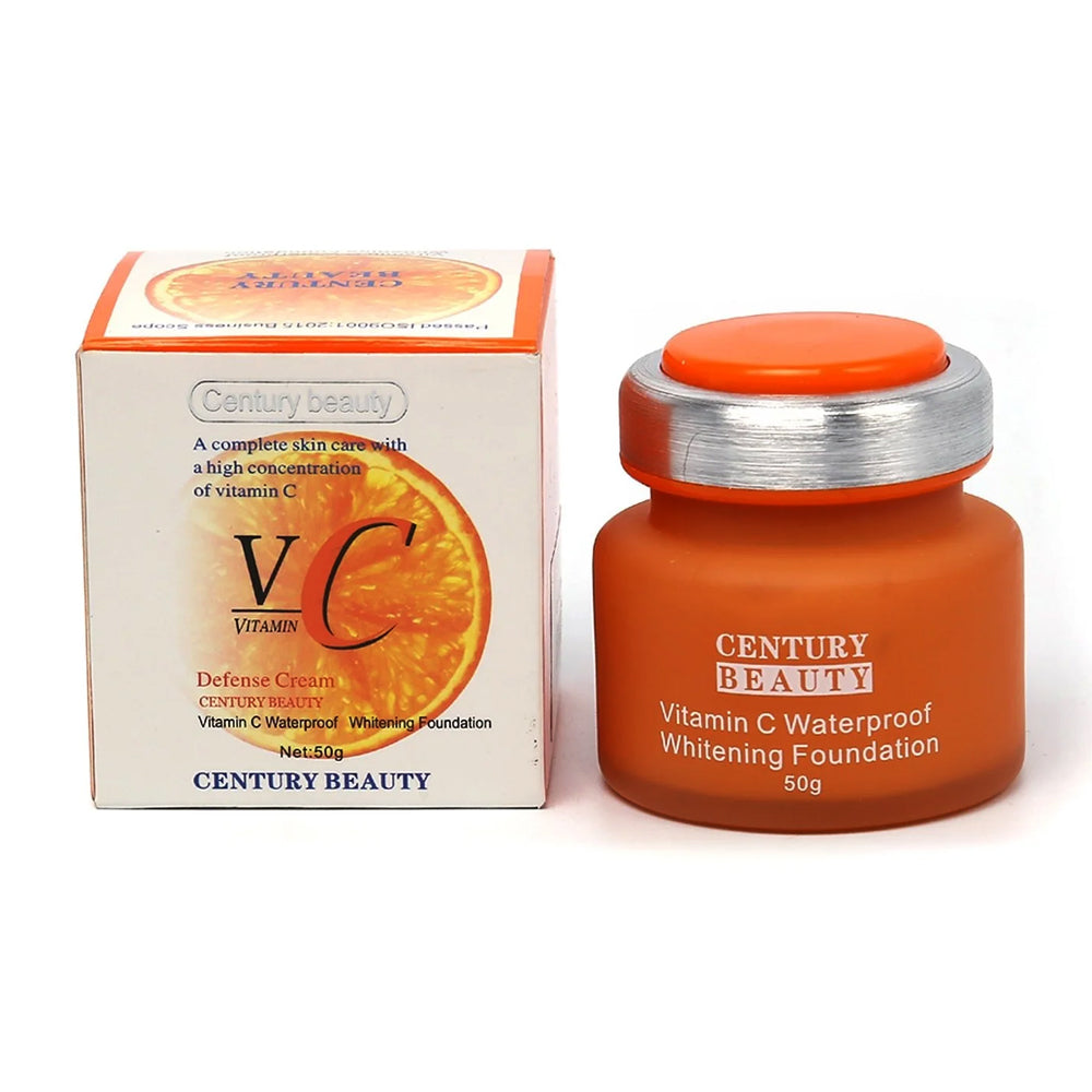 Century Beauty Vitamin C Waterproof Whitening Cream - 50 Gram