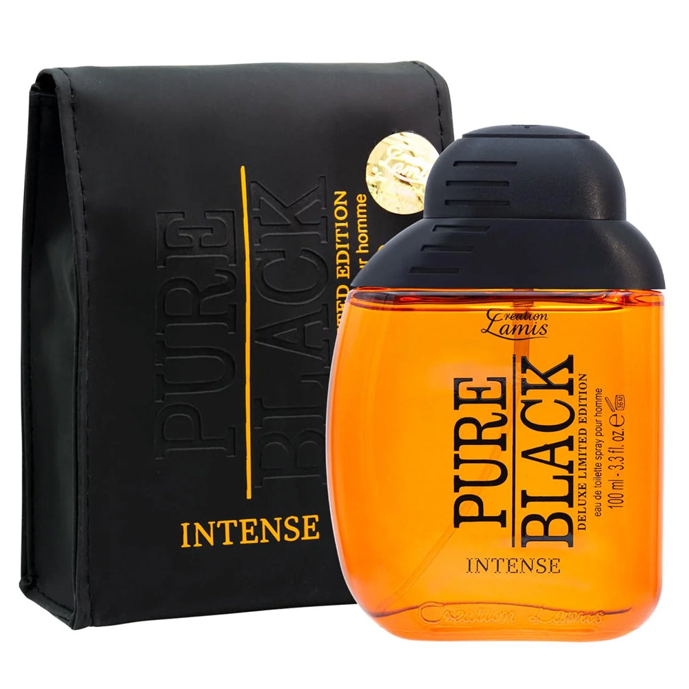 Creation Lamis Pure Black Intense Perfume For Men – 100 ml