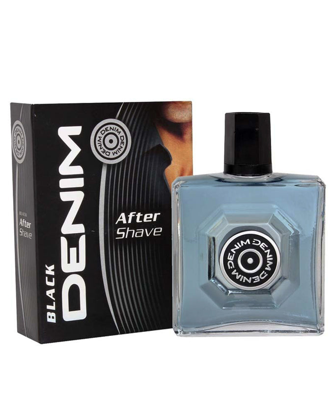 Denim Black Aftershave For Men - 100 ml