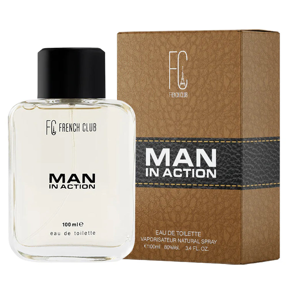 Acura French Club Man In Action Perfume For Men – 100 ml